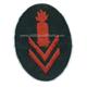 Kaiserliche Marine - Ärmelabzeichen für Geschützpersonal