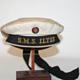 Kaiserliche Marine weiße Tellermütze mit Mützenband 'S.M.S.Iltis'