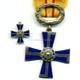 Finnland Orden des Freiheitskreuzes 1941, Zivil-Abteilung, 4. Klasse mit Miniatur