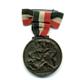 Tragbare Bronzegussmedaille 1912 Münchener Medailleure: Ludwieg Gies: Auf die Konferenz der deutschen Berufsgenossenschaften