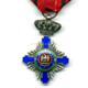 Rumänien Orden vom Stern Rumäniens 1. Modell (1877-1932), Ritterkreuz, Ausführung für Militärverdienst in Friedenszeiten