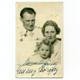 Göring, Hermann, Reichsmarschall & Emmy Göring, eigenhändige Unterschriften auf Familienporträt 