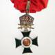 Königreich Bulgarien St. Alexander-Orden 2. Modell: Kommandeurkreuz mit Schwertern am Ring