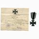Eisernes Kreuz 2. Klasse 1914 mit vorläufigem Besitzzeugnis '6.Kp.Inf.Regt.138'