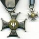 Polen - Militärverdienstorden 2. Republik 1918–1945 Silbernes Kreuz 'Virtuti Militari'
