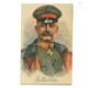 Falkenhayn Erich von, preußischer General - gezeichnete Portrait-Postkarte