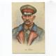 Below von, General der Infanterie - gezeichnete Portrait-Postkarte