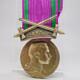 Sachsen-Coburg-Gotha, Medaille des Sachsen-Ernestinischen Hausordens, Herzog Carl Eduard, Goldene Verdienstmedaille mit Schwerterspange 1914/18