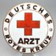 Automobil - Plakette, ' Deutsches Rotes Kreuz Arzt ', 60er Jahre