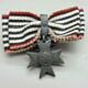 Miniaturspange / Knopflochdekoration - Preussen Verdienstkreuz für Kriegshilfe, Kriegs-Hilfsdienst 1917-1924 - Miniatur / Knopflochdekoration