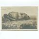 Panzerkampfwagen im 1.Weltkrieg, zerstörter englischer Tank - Postkartenfoto