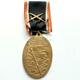 Kriegsdenkmünze - Kyffhäuser Medaille 'Blank die Wehr-rein die Ehr 1914-1918' mit Schwertauflage