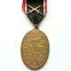 Kriegsdenkmünze - Kyffhäuser Medaille 'Blank die Wehr-rein die Ehr 1914-1918' mit Schwertauflage