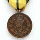 Königreich Sachsen, Friedrich August Medaille in Bronze am Friedensband 